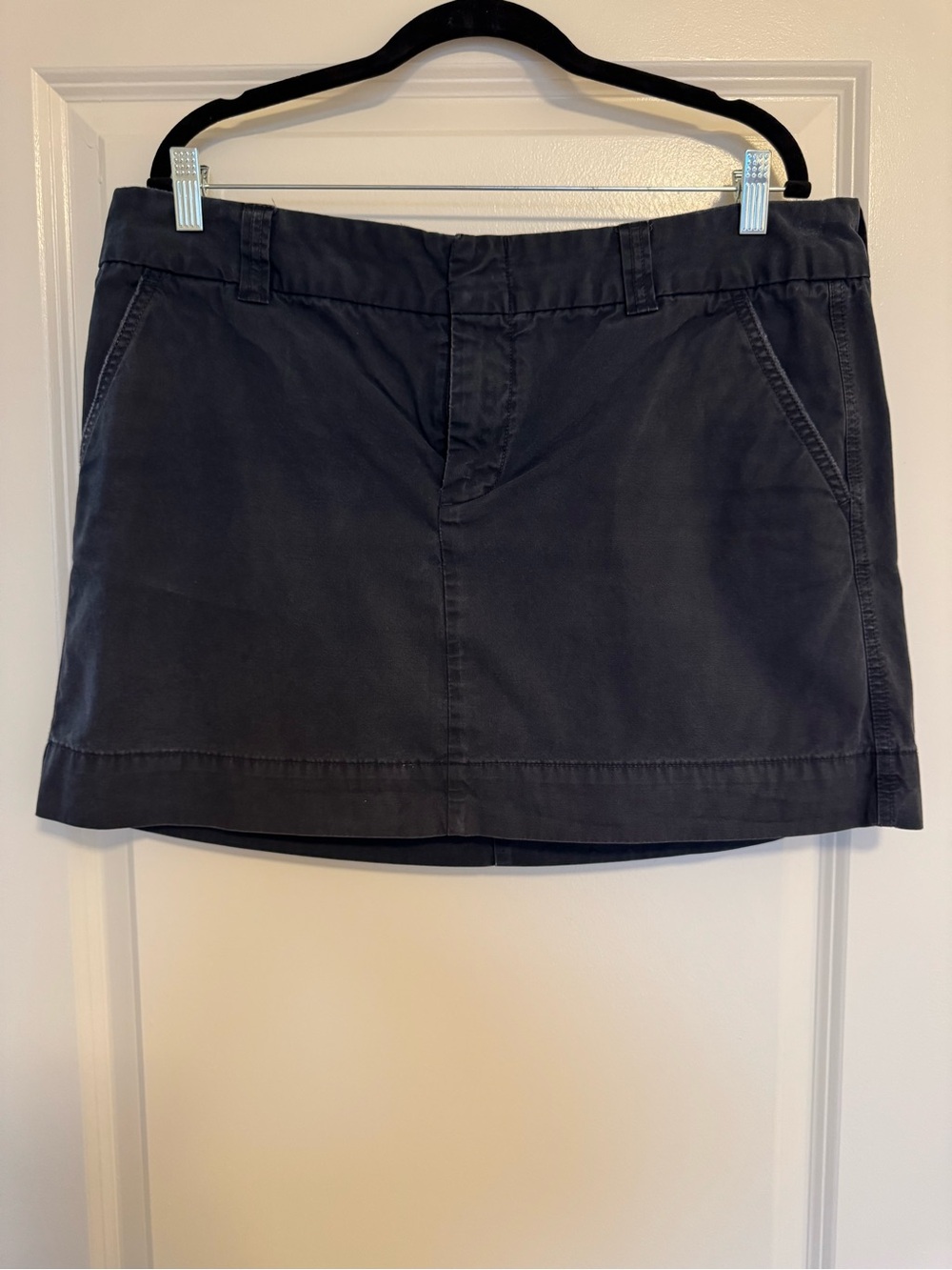 Gap Women's Navy Casual Cotton Short Skirt